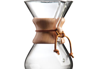 Chemex available at Salute Coffee Company Sudbury ON
