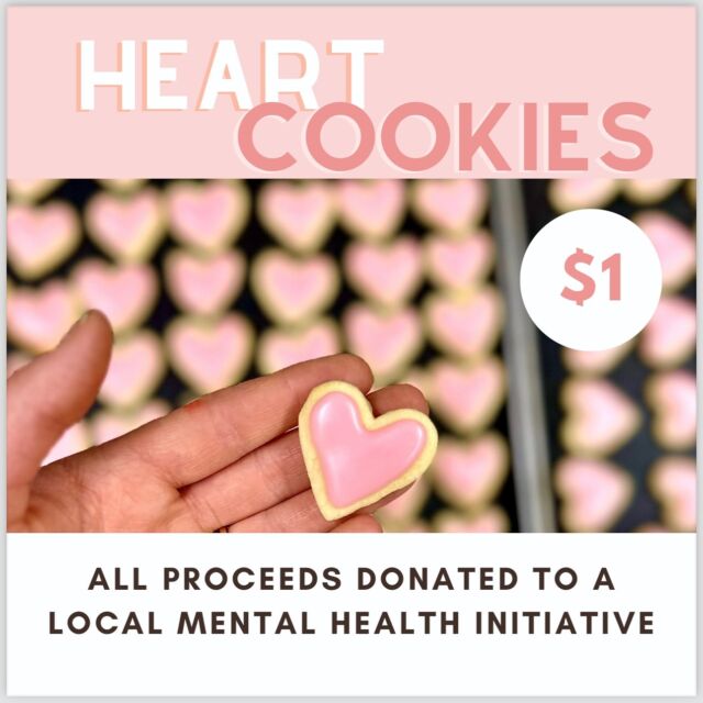 We have opened Pre-Orders for the heart cookies so that you don’t miss out!  They are going fast, call either café to secure yours!
.
#hearts #heartcookies #mentalhealth #mentalhealthawareness #local #lovelocal #sudbury